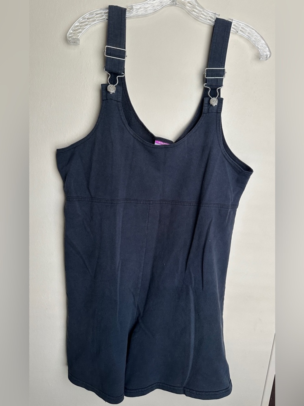Vintage Adjustable-Strap Tank Romper
